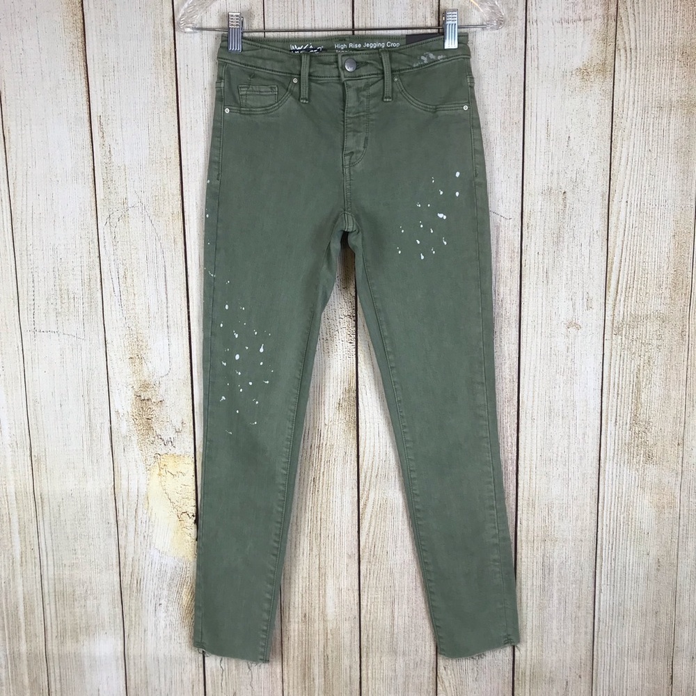 Mossimo Denim‎ High Rise Jegging Crop Jeans